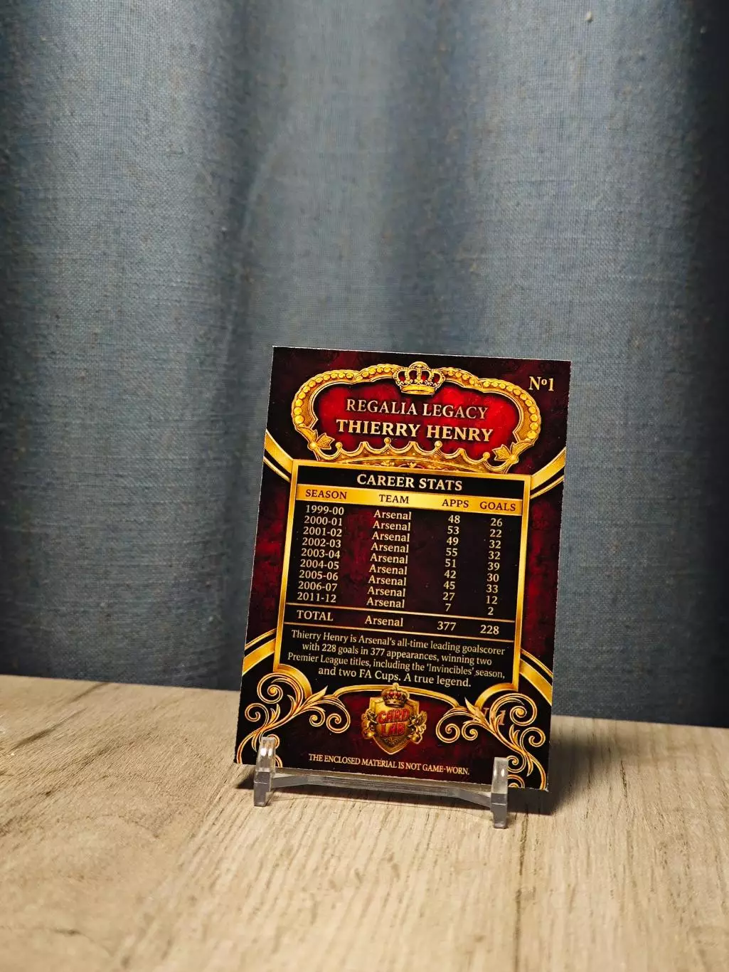CLS Regalia Legacy Thierry Henry 1