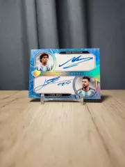 US4 CLS Ultimate Signatures Dual Diego Maradona - Lionel Messi