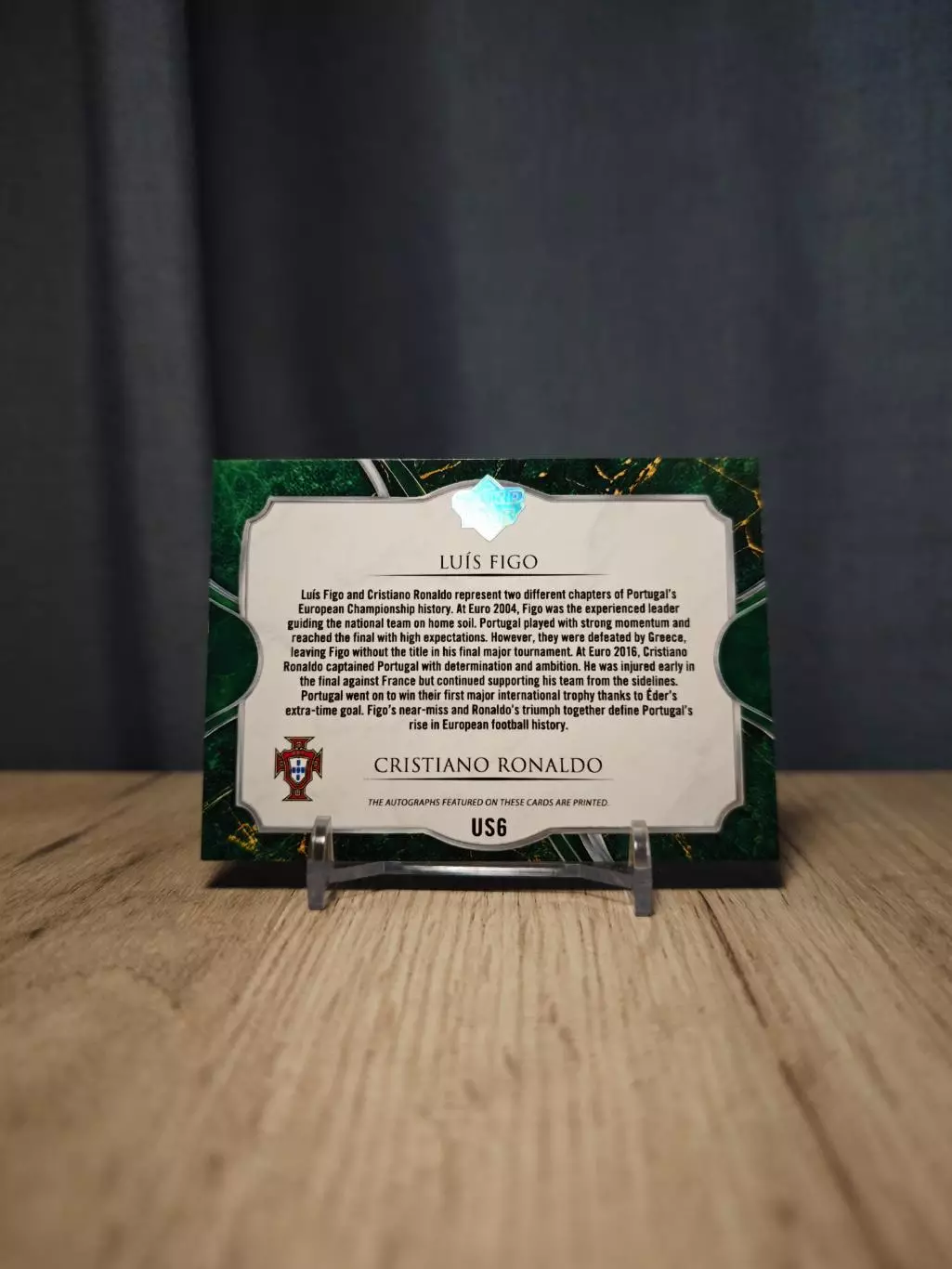 US6 CLS Ultimate Signatures Dual Luis Figo - Cristiano Ronaldo 1