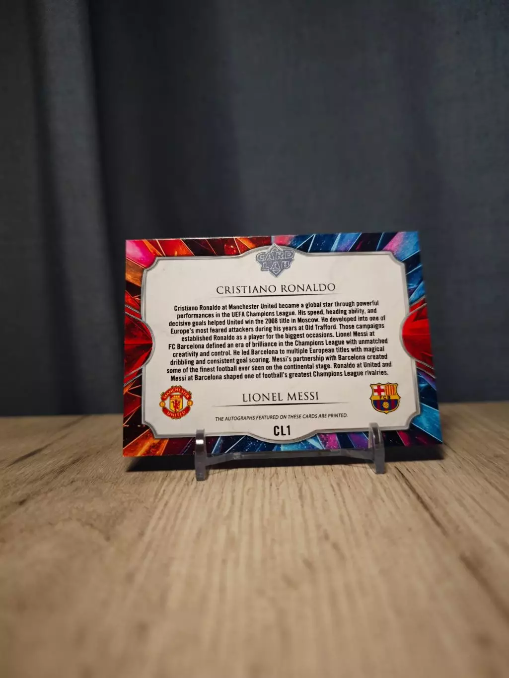 CL1 CLS Ultimate Signatures Dual Cristiano Ronaldo - Lionel Messi 1