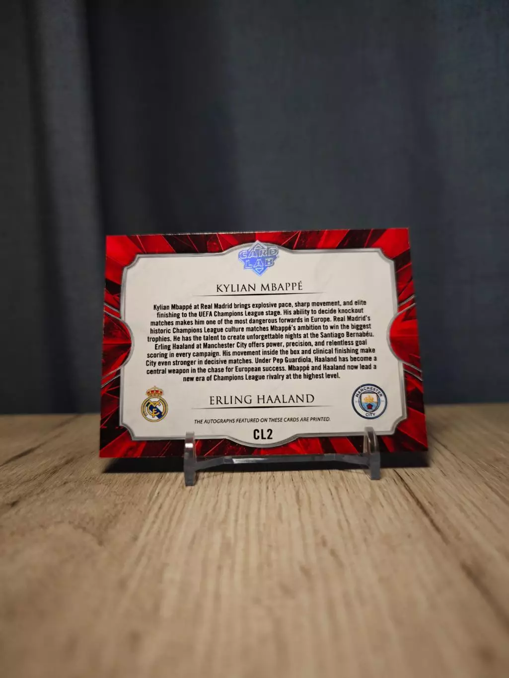 CL2 CLS Ultimate Signatures Dual Kylian Mbappe - Erling Haaland 1