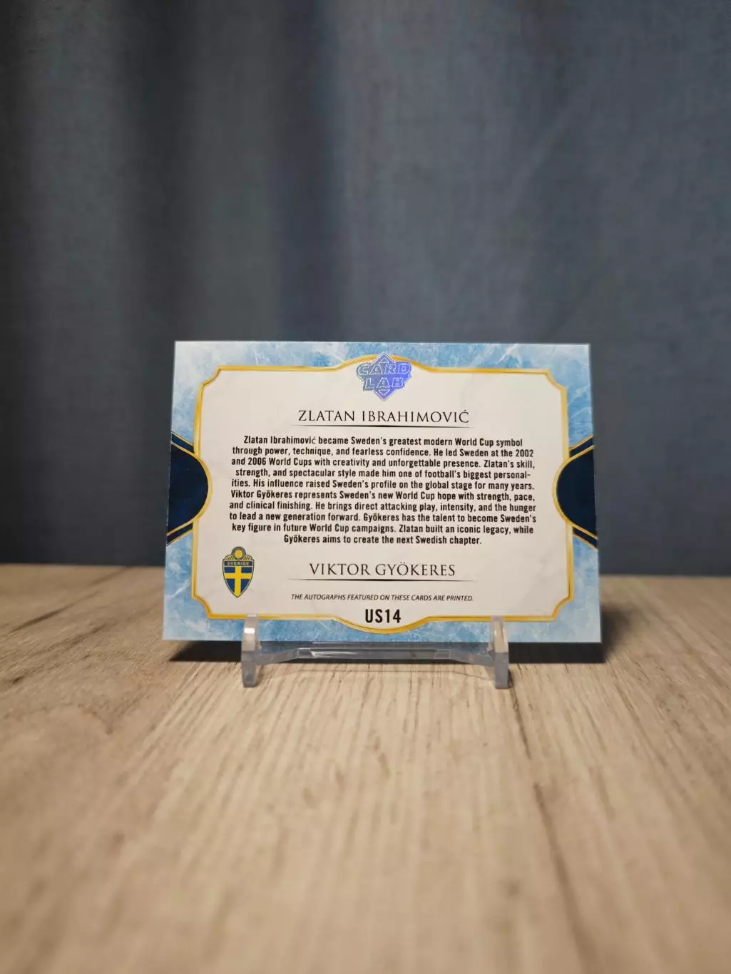 US14 CLS Ultimate Signatures Dual Zlatan Ibrahimoviс - Viktor Gyokeres 1