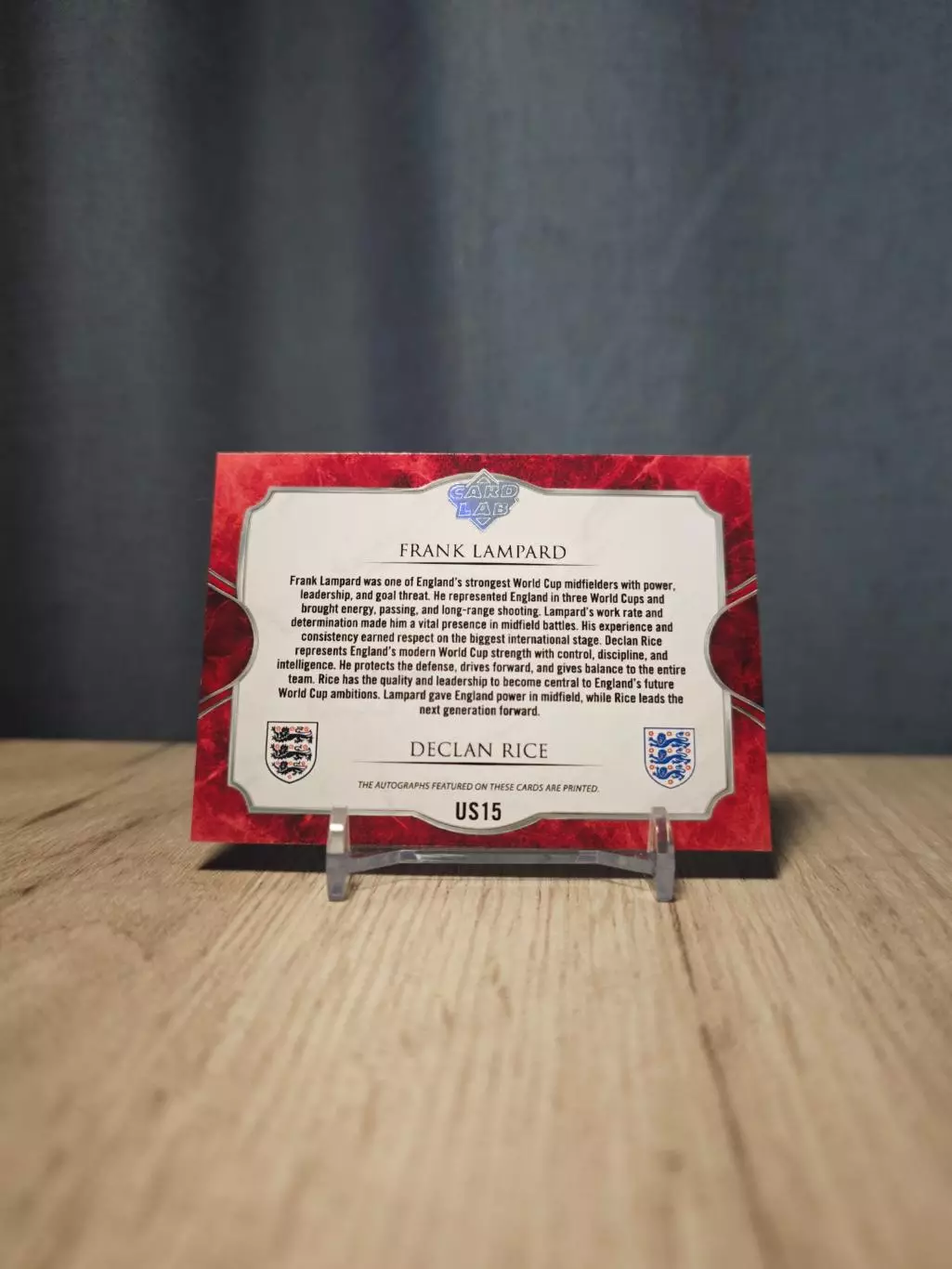US15 CLS Ultimate Signatures Dual Frank Lampard - Declan Rice 1