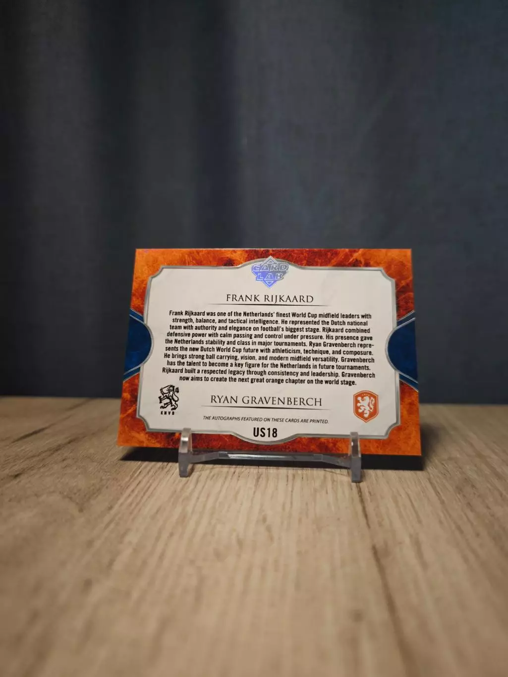 US18 CLS Ultimate Signatures Dual Frank Rijkaard - Ryan Gravenberch 1