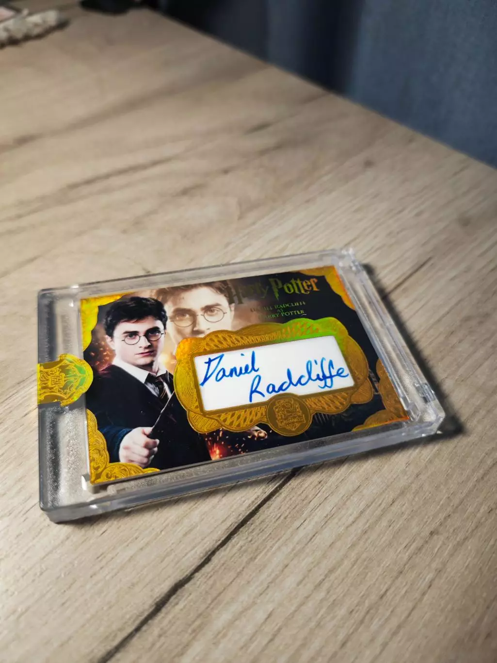 Автограф карточка Harry Potter / Daniel Radcliffe 1