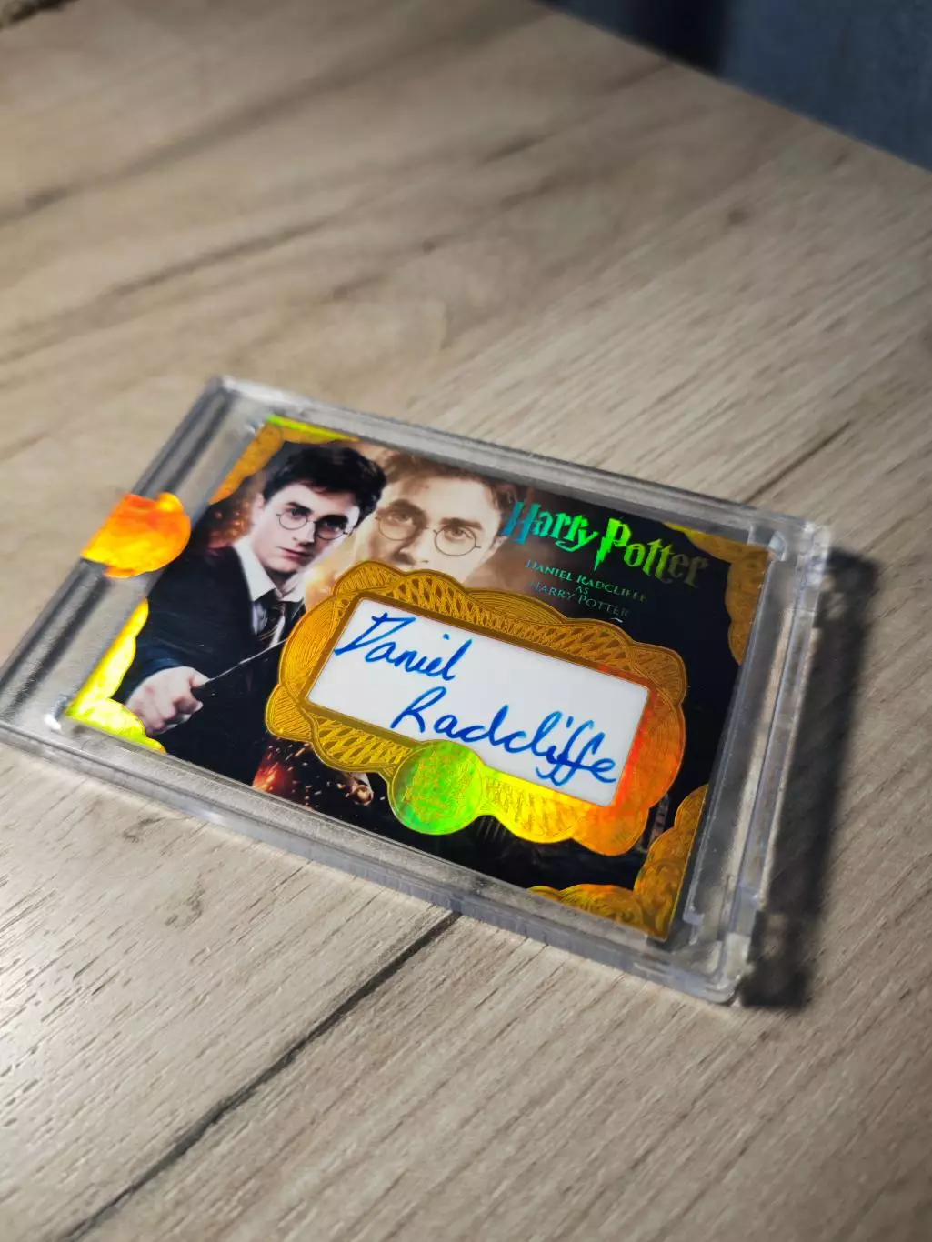 Автограф карточка Harry Potter / Daniel Radcliffe 2