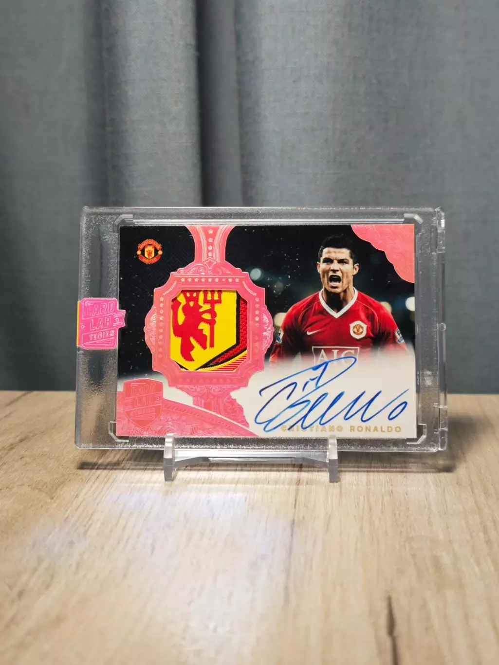 1/1 CLS Cristiano Ronaldo patch autograph MU