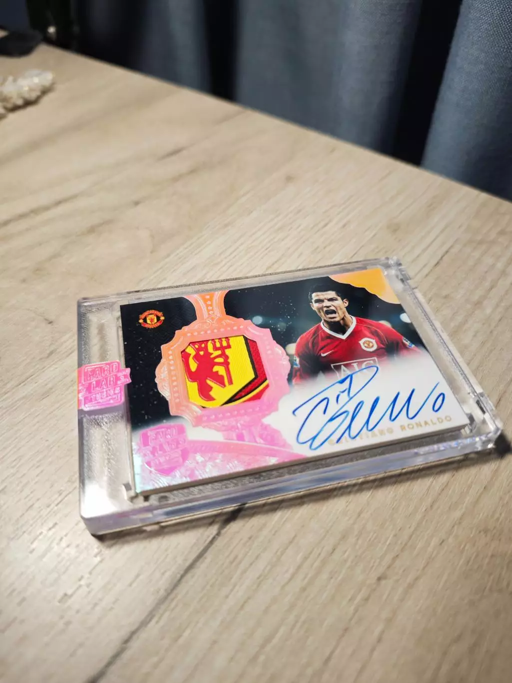 1/1 CLS Cristiano Ronaldo patch autograph MU 2