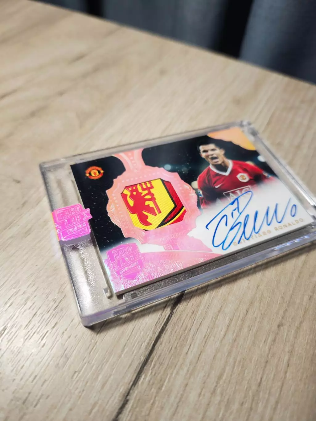 1/1 CLS Cristiano Ronaldo patch autograph MU 3