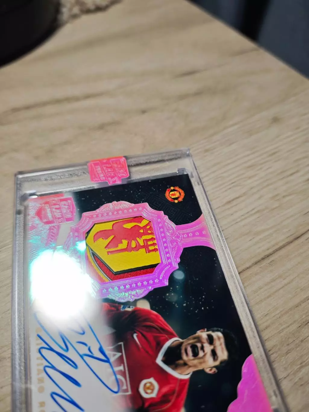 1/1 CLS Cristiano Ronaldo patch autograph MU 5