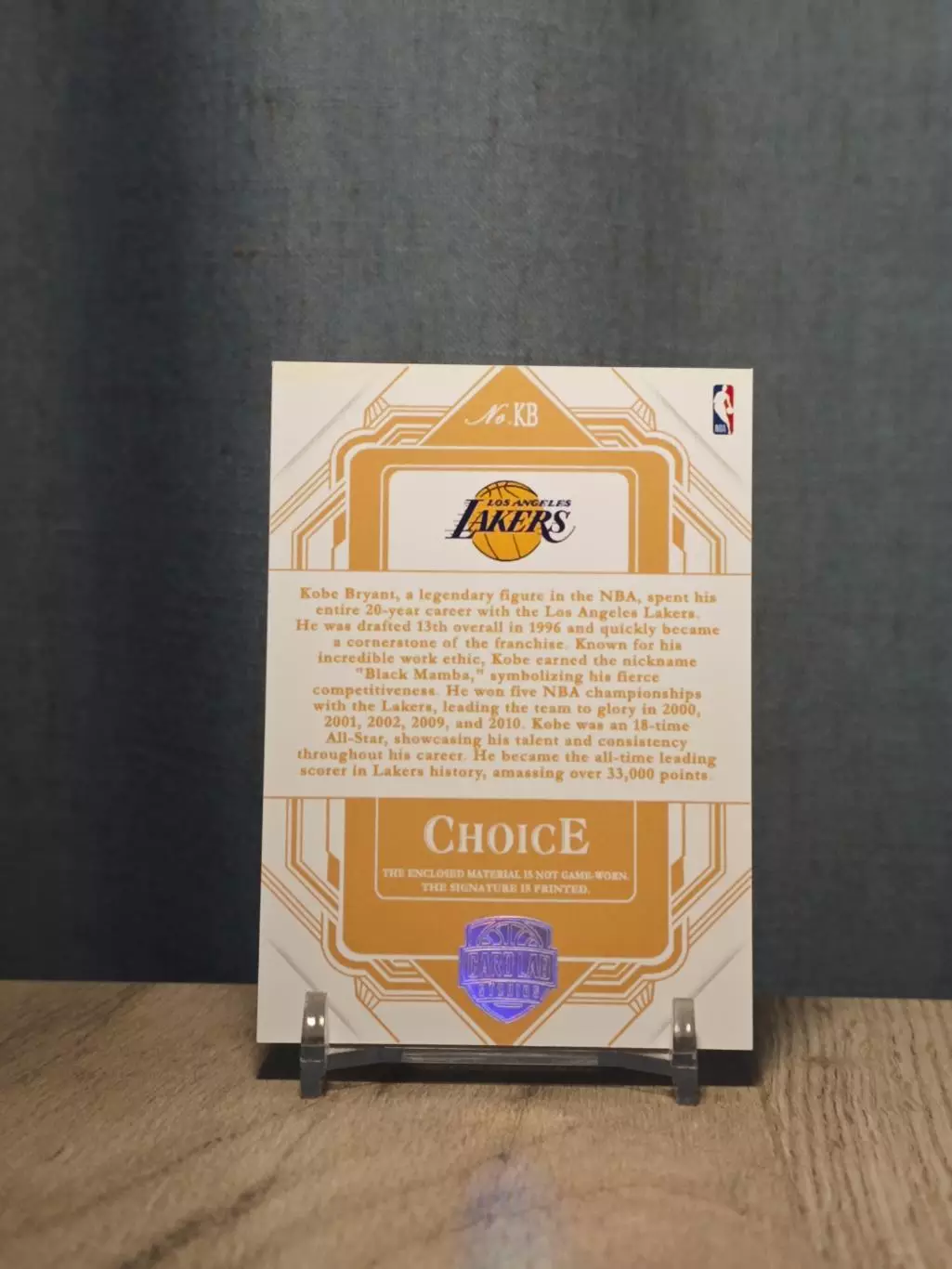 CLS Choice Logoman Kobe Bryant 1