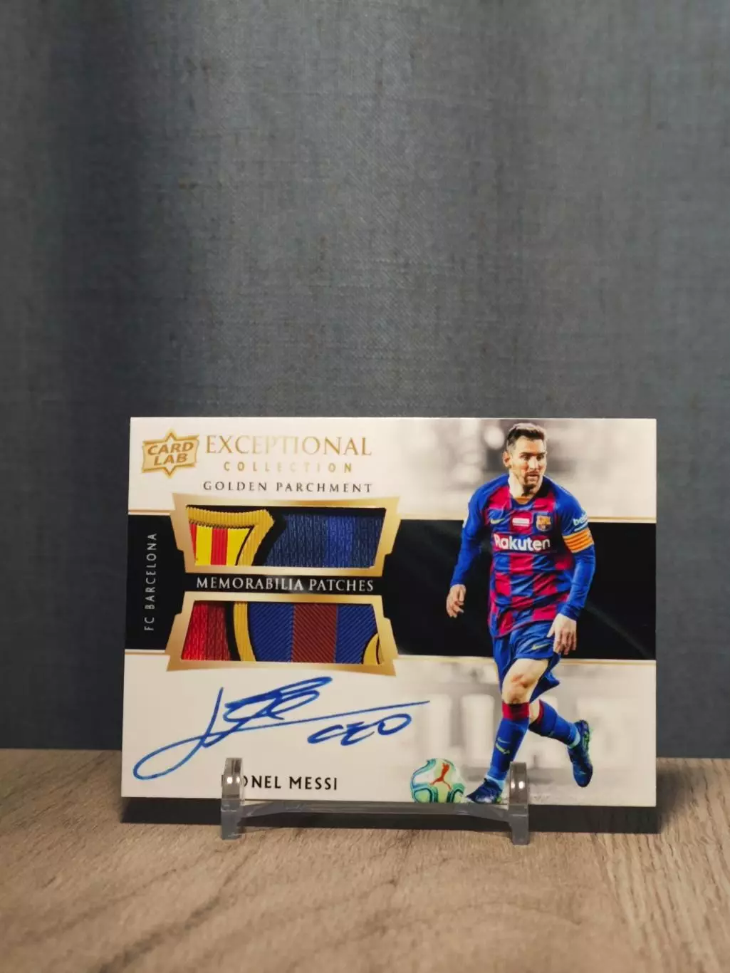CLS Exceptional Collection Golden Parchment Lionel Messi
