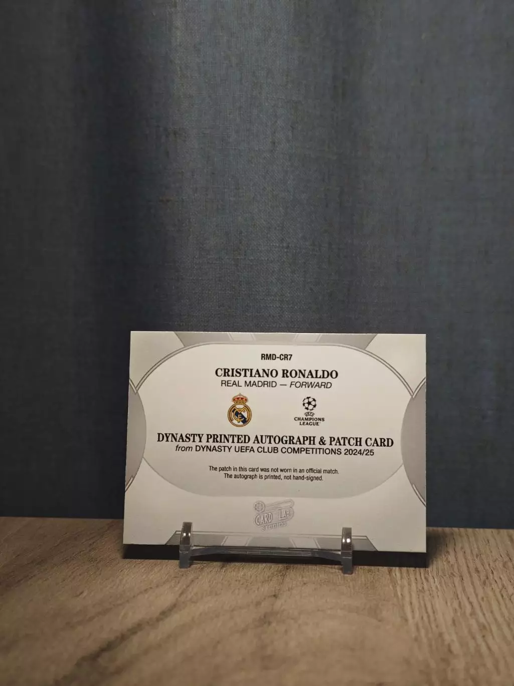 CLS Dynasty UCL Cristiano Ronaldo gold 1