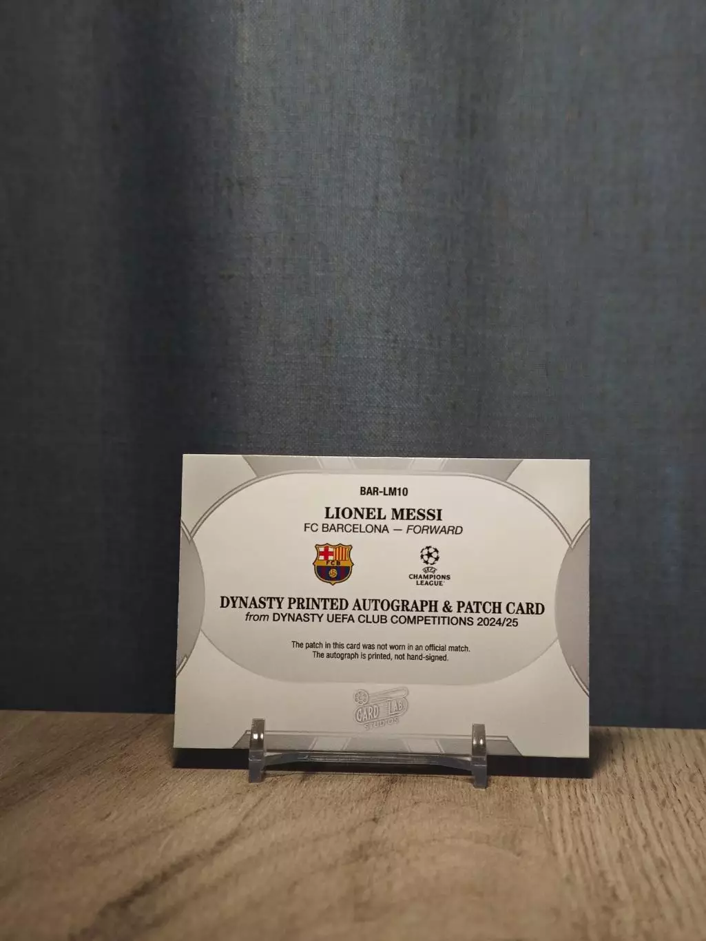 CLS Dynasty UCL Lionel Messi ruby 1