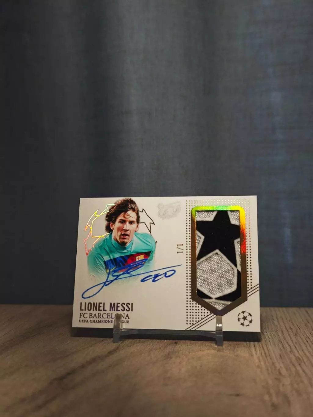 1/1 CLS Dynasty UCL Lionel Messi green