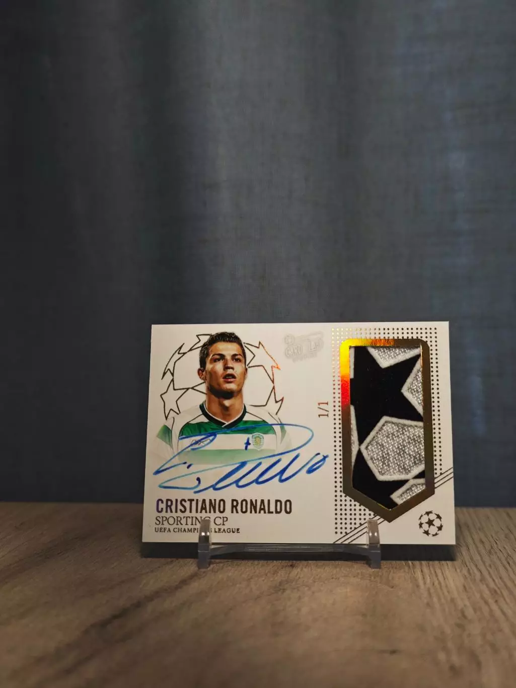 1/1 CLS Dynasty UCL Cristiano Ronaldo Sporting3