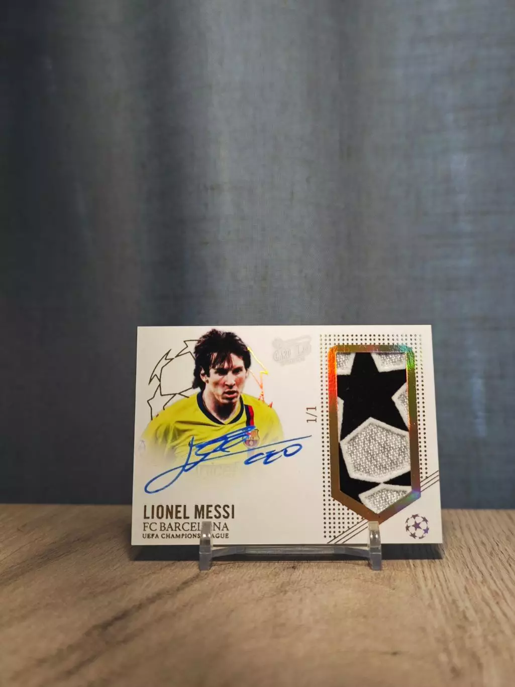 1/1 CLS Dynasty UCL Lionel Messi yellow