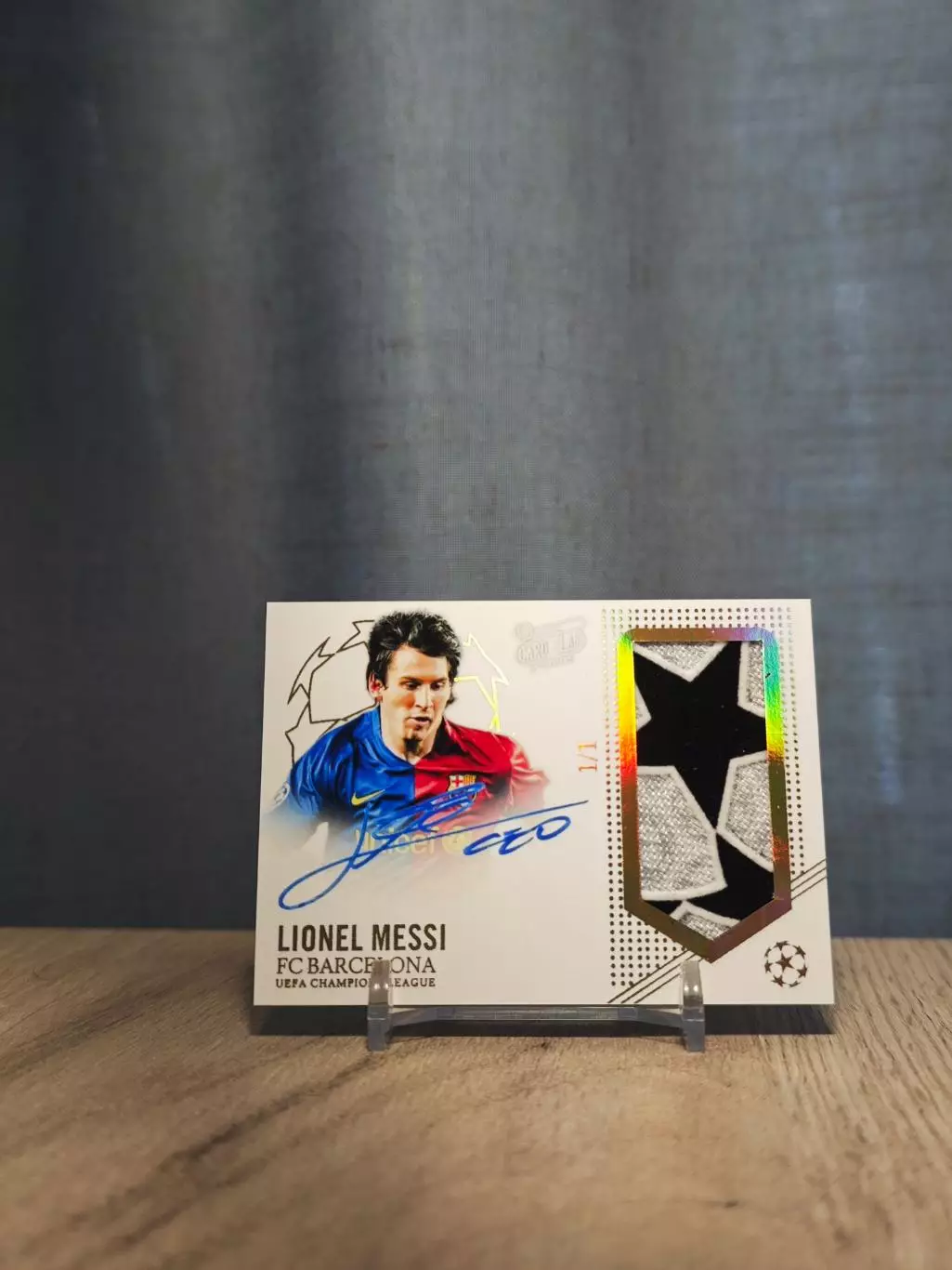 1/1 CLS Dynasty UCL Lionel Messi Red-blue