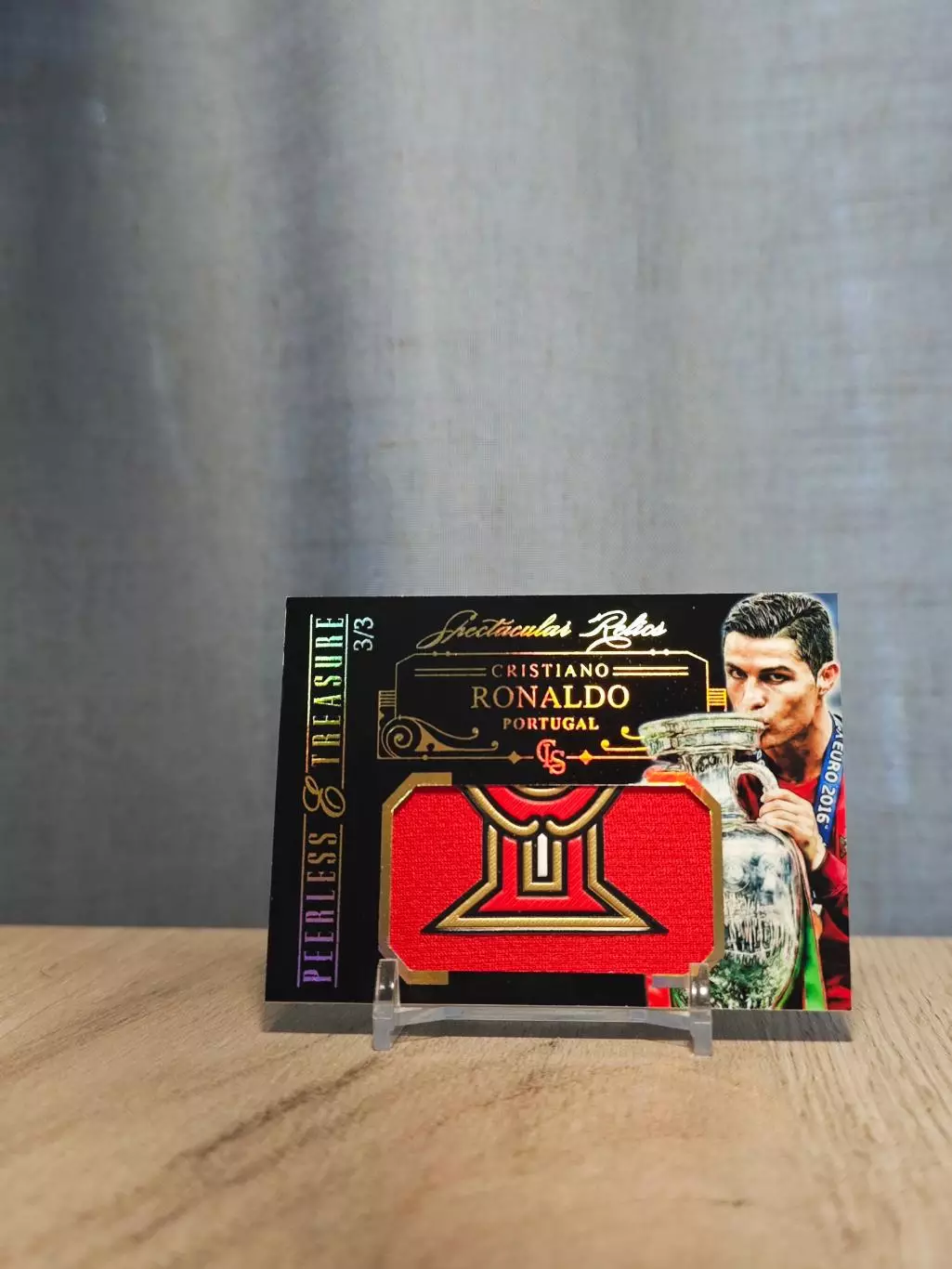 3/3 CLS Spectacular Relics Cristiano Ronaldo Portugal Patch