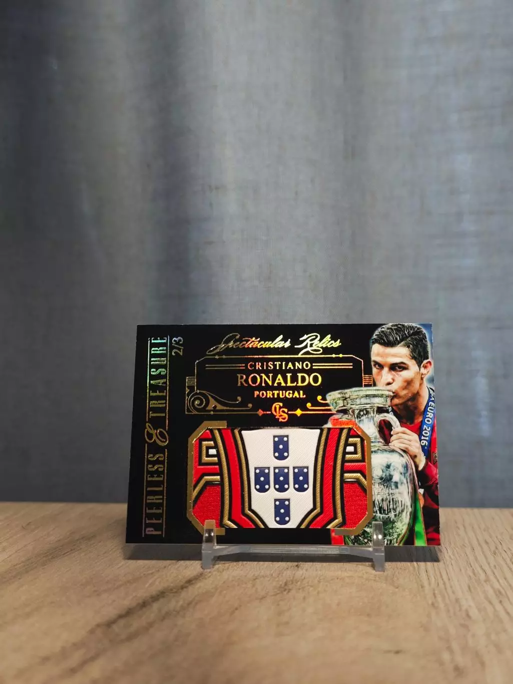 2/3 CLS Spectacular Relics Cristiano Ronaldo Portugal Patch