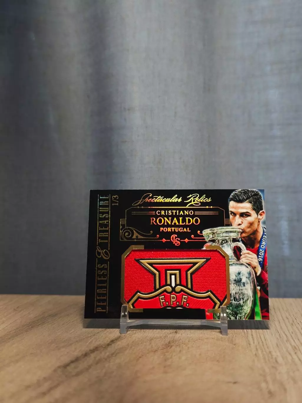 1/3 CLS Spectacular Relics Cristiano Ronaldo Portugal Patch