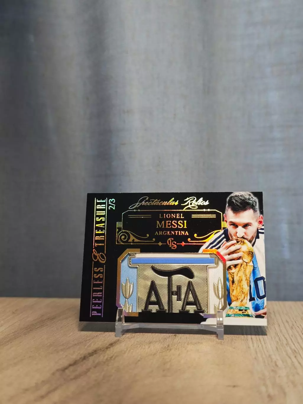 2/3 CLS Spectacular Relics Lionel Messi Argentina Patch
