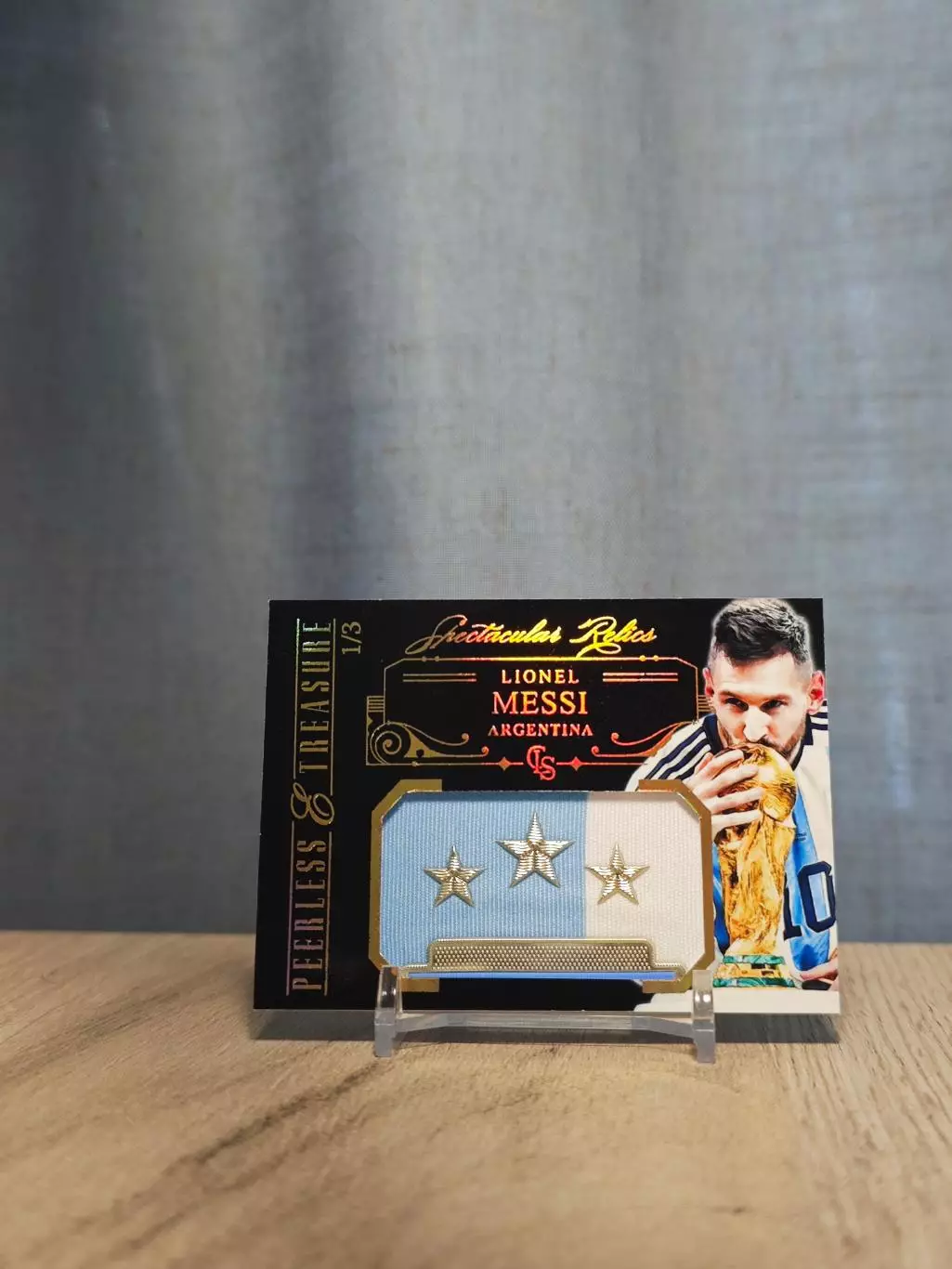 1/3 CLS Spectacular Relics Lionel Messi Argentina Patch