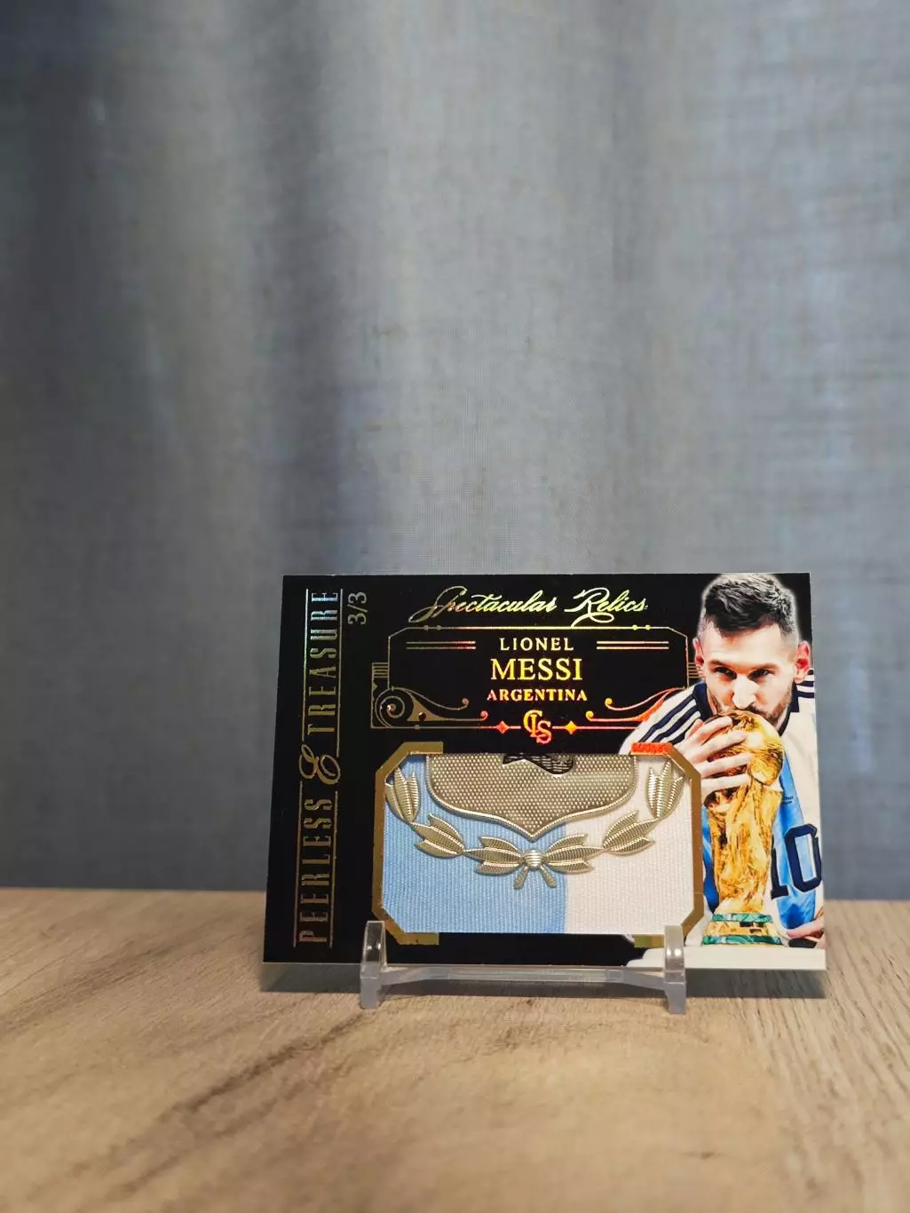 3/3 CLS Spectacular Relics Lionel Messi Argentina Patch