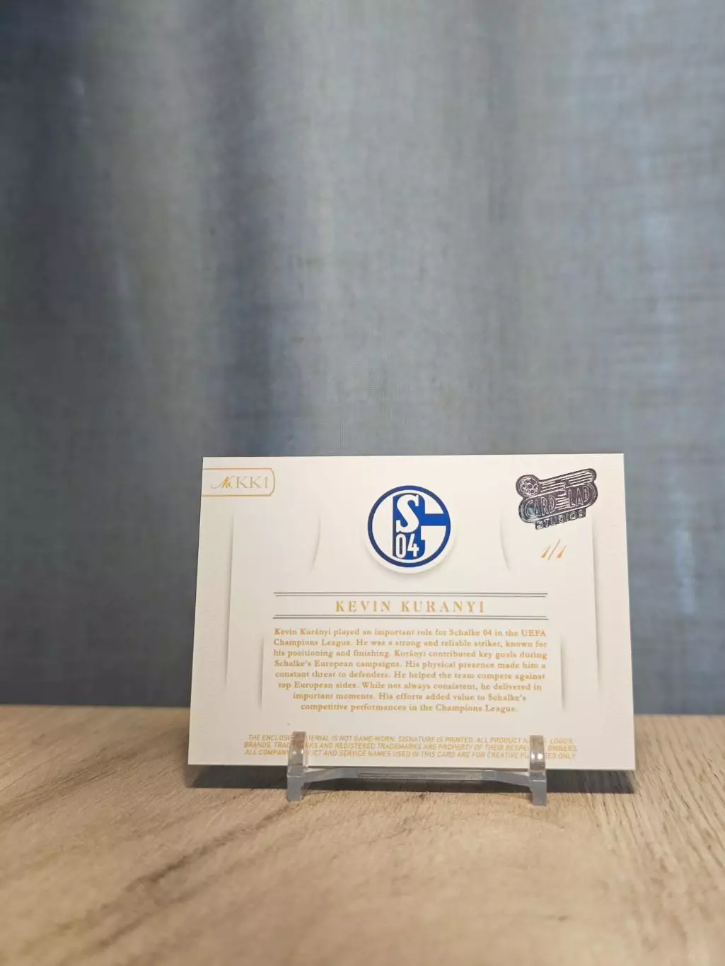 1/1 CLS Silver Patch Kevin Kuranyi 1