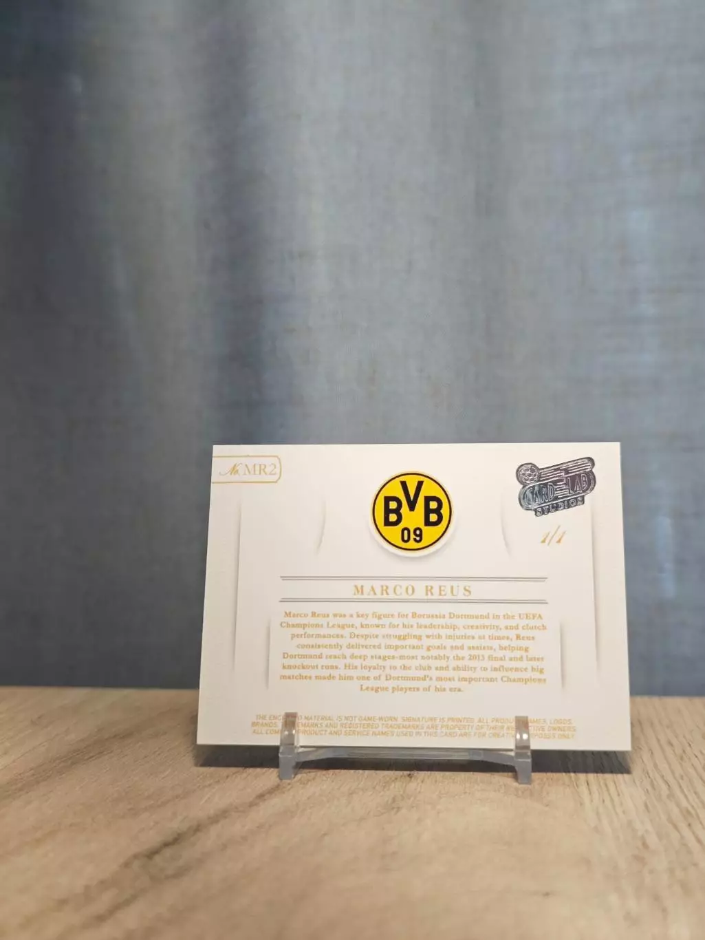 1/1 CLS Silver Patch Marco Reus 1