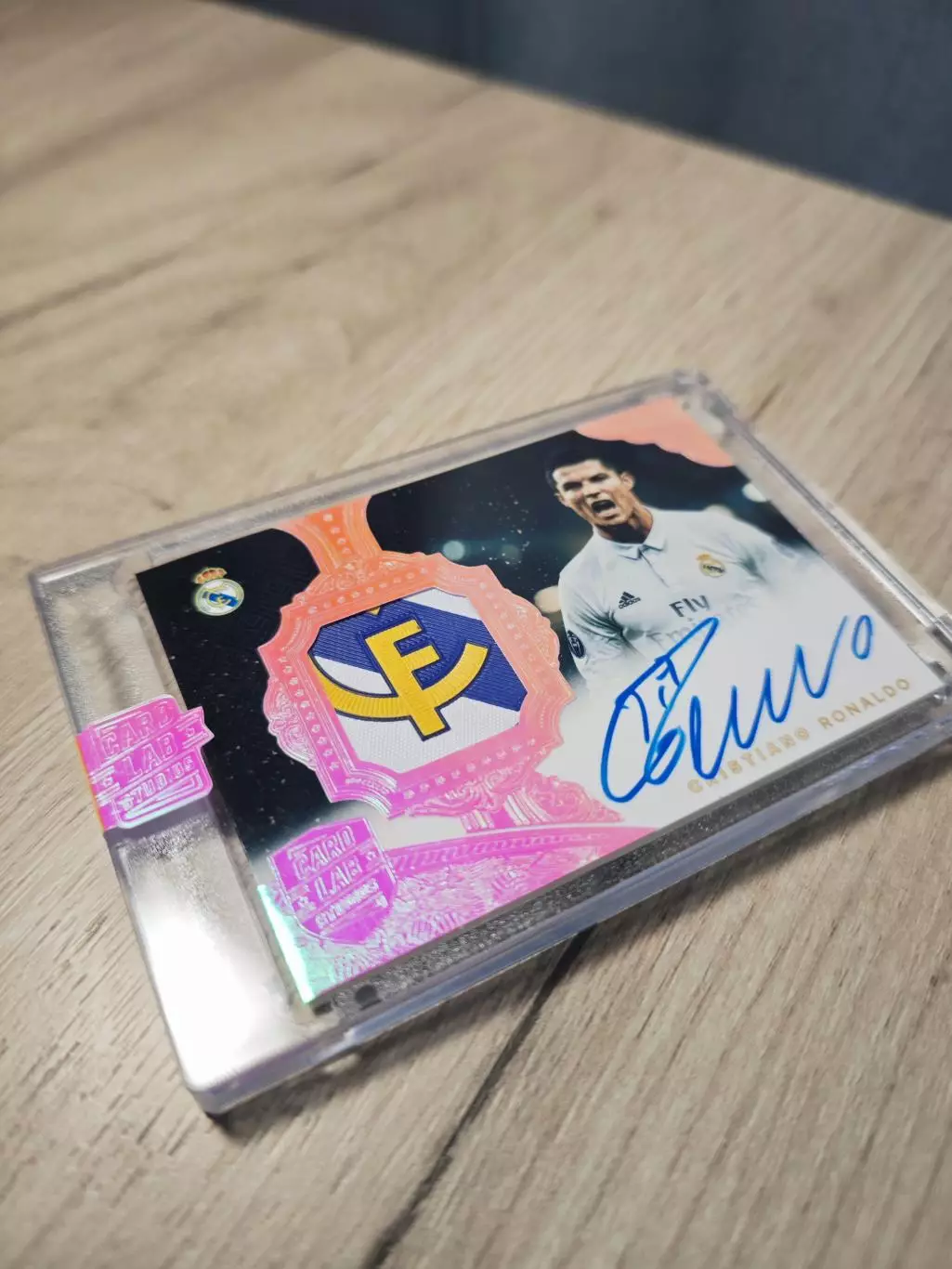 1/1 CLS Cristiano Ronaldo patch autograph Real Madrid 2
