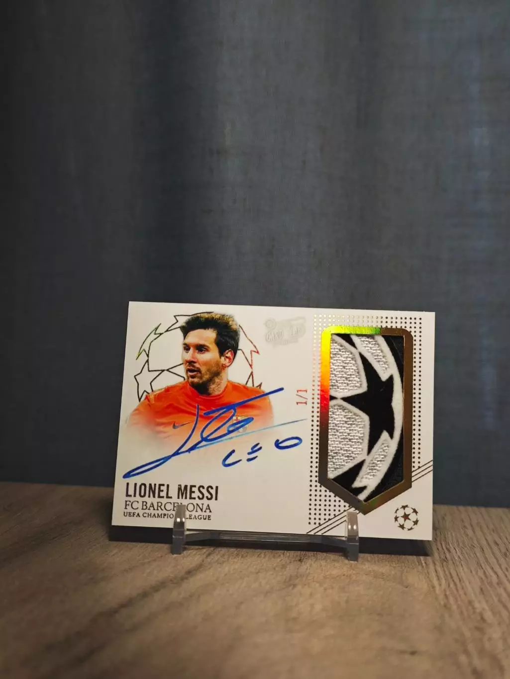 1/1 CLS Dynasty UCL Lionel Messi orange