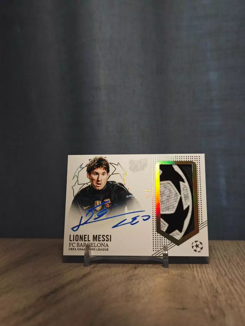 1/1 CLS Dynasty UCL Lionel Messi black