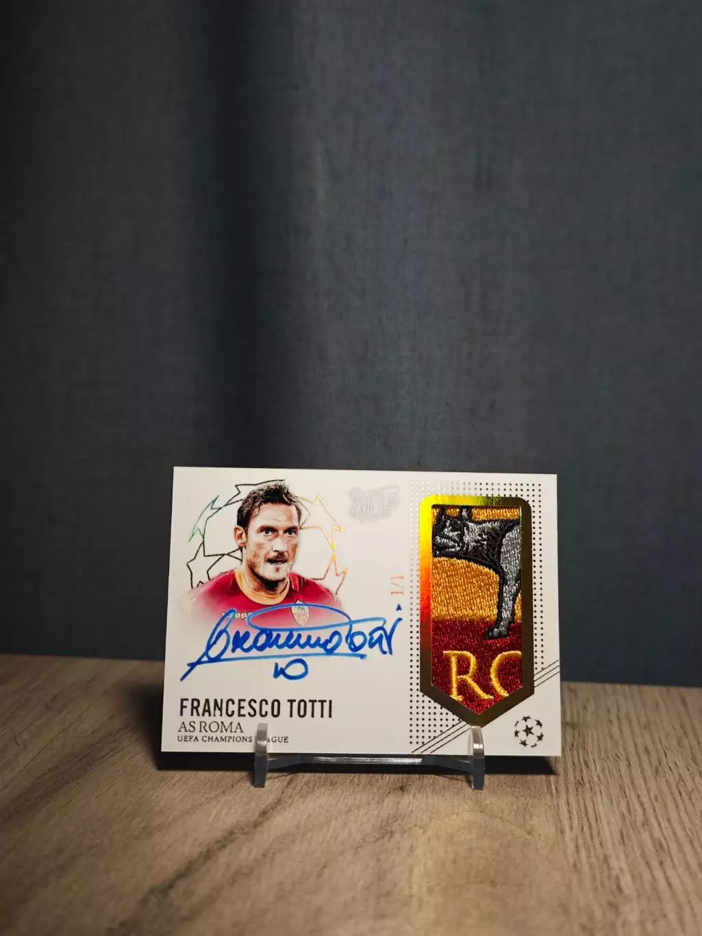 1/1 CLS Dynasty UCL Francesco Totti Roma