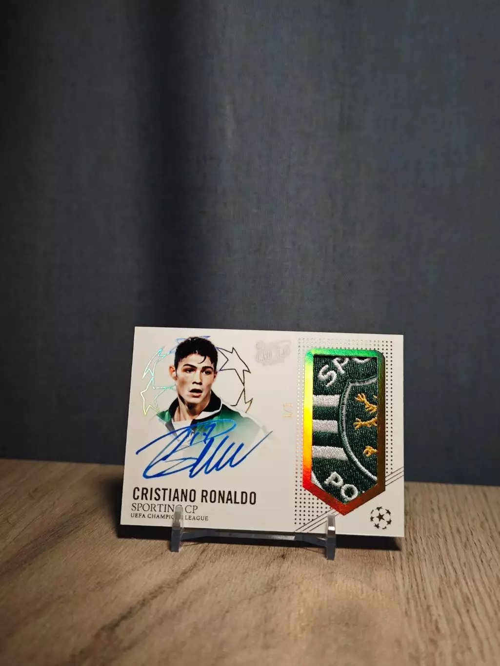 1/1 CLS Dynasty UCL Cristiano Ronaldo Sporting Lisboa