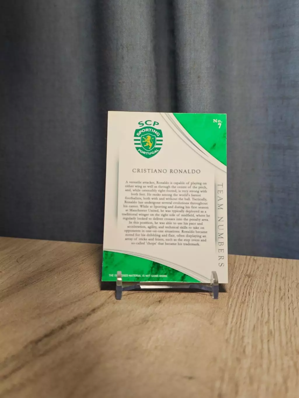 1/1 Magnificent Collection Cristiano Ronaldo Sporting Lisboa 1