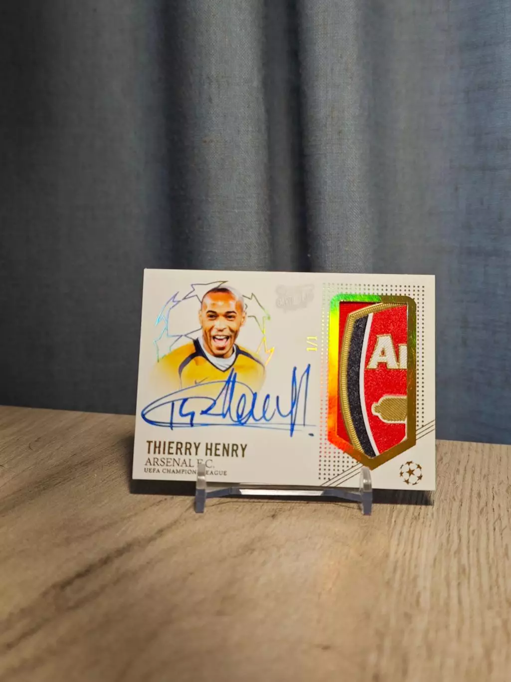 1/1 CLS Dynasty UCL Thierry Henry Arsenal