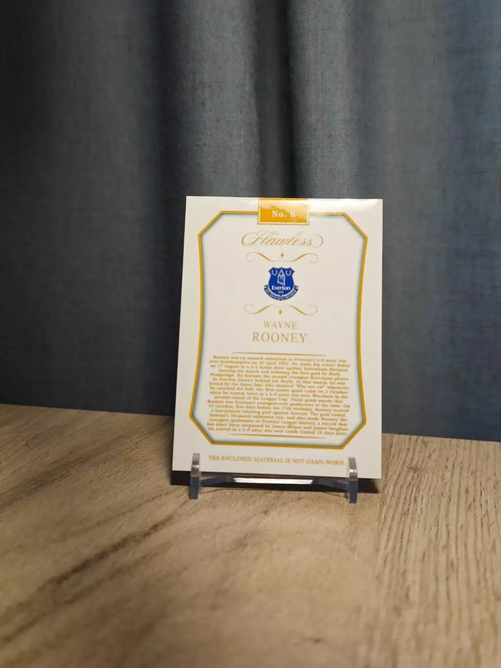 1/1 Flawless Wayne Rooney Everton 1