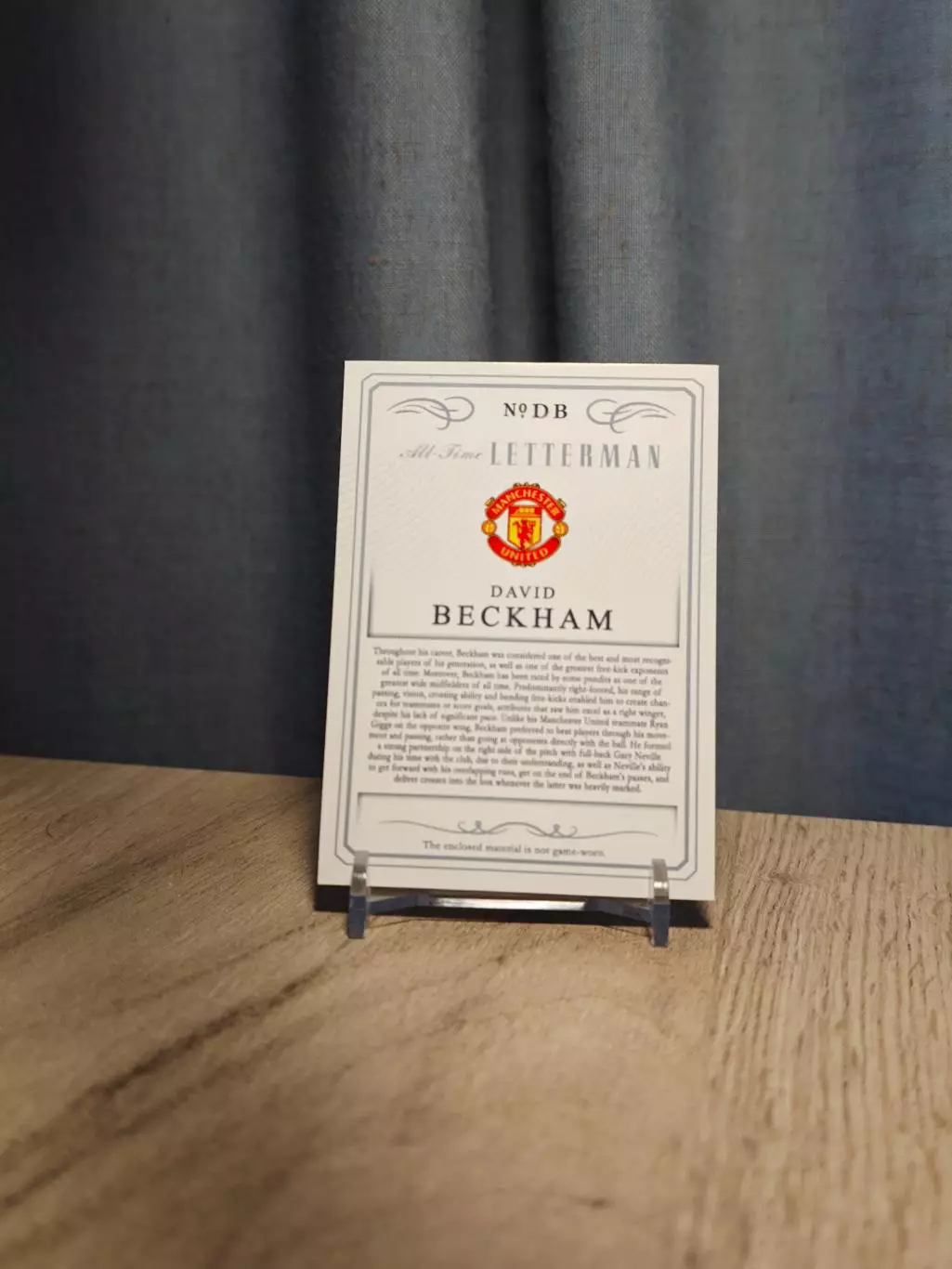 7/7 CLS All-time Letterman David Beckham 1