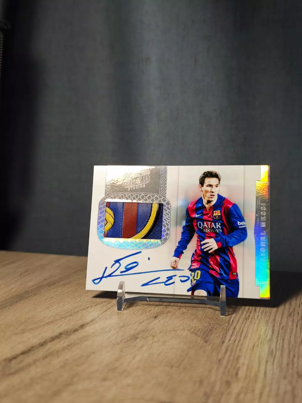 CLS Laser Silver Patch Lionel Messi 4