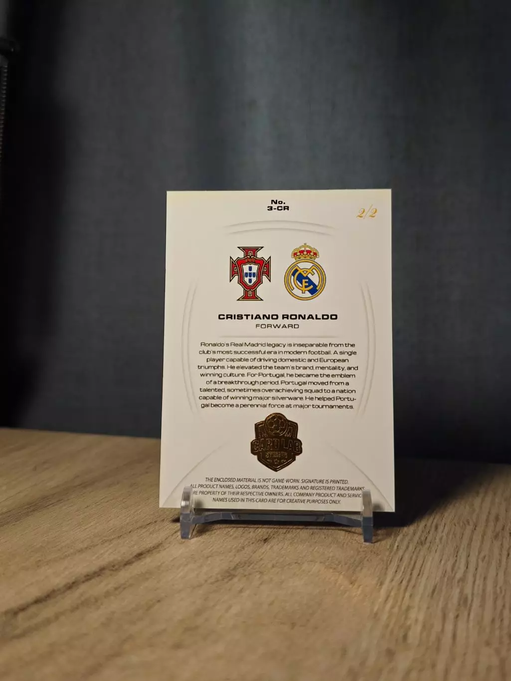 2/2 CLS Exceptional Cristiano Ronaldo 1