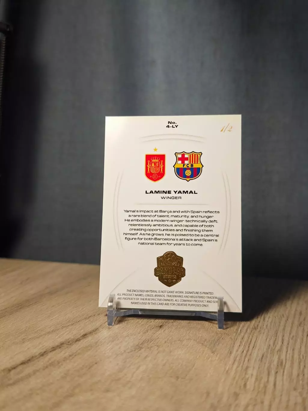 1/2 CLS Exceptional Lamine Yamal 1
