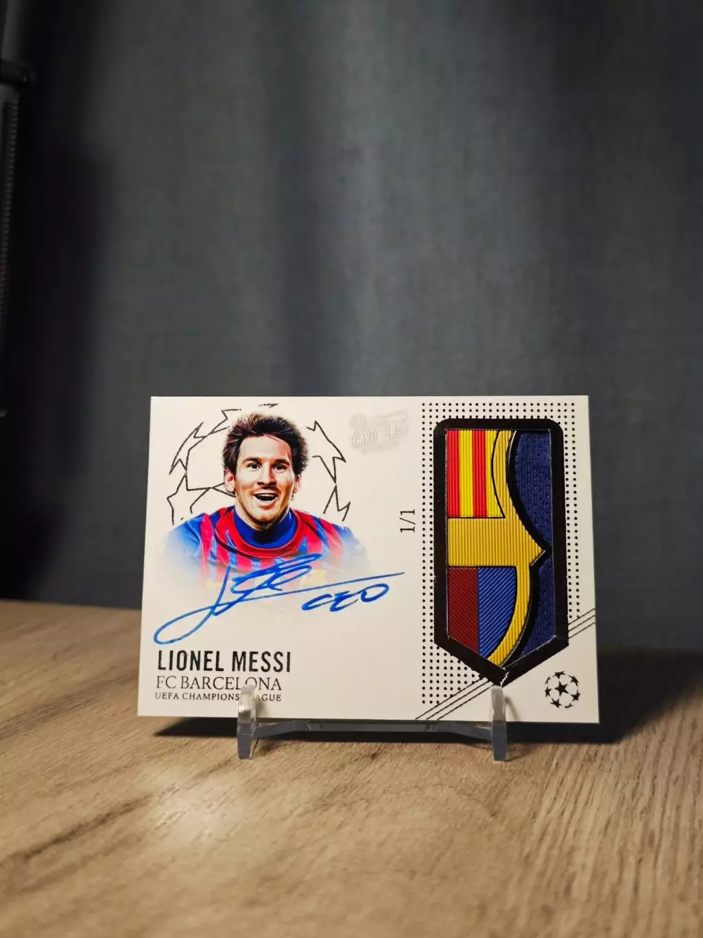 1/1 CLS Dynasty UCL Lionel Messi silver