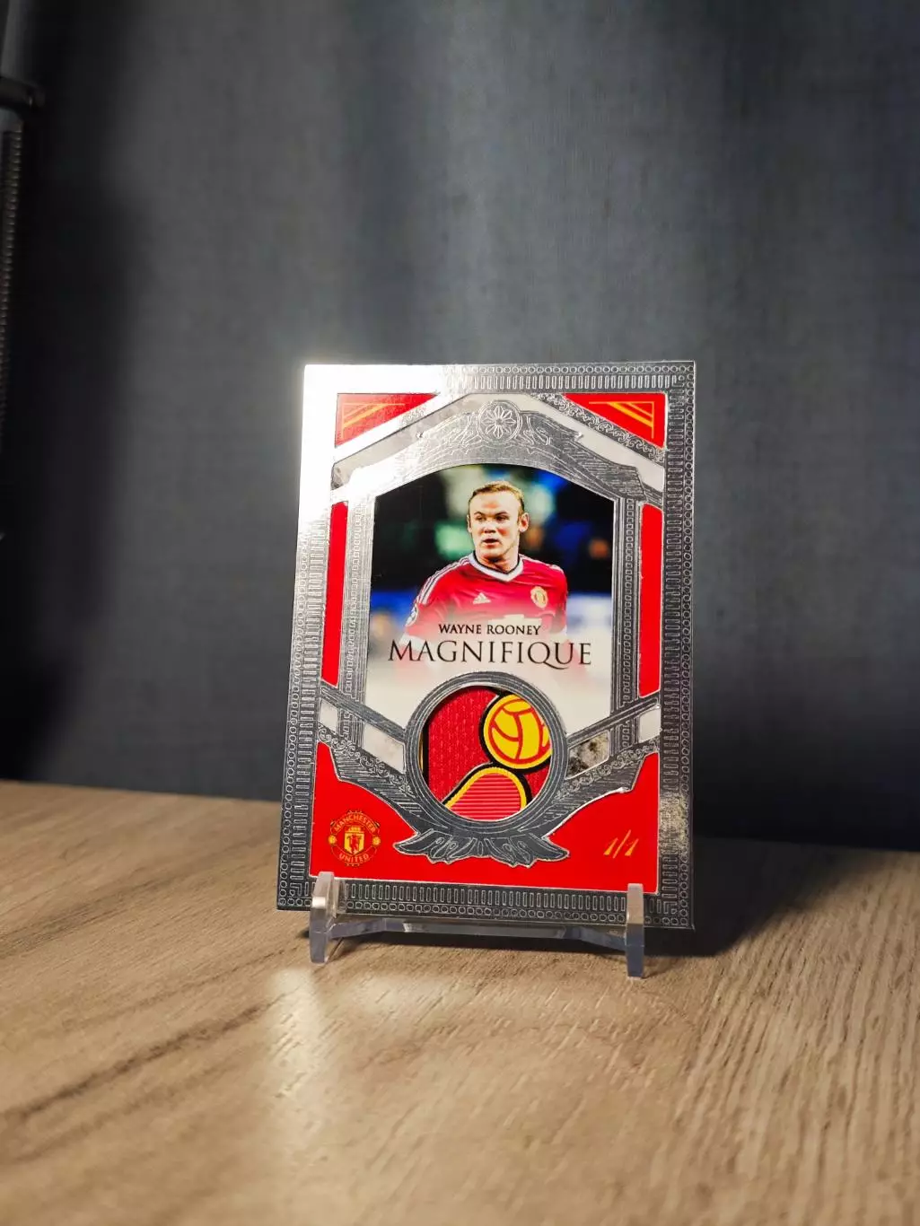 1/1 Silver CLS Magnifique MU Wayne Rooney