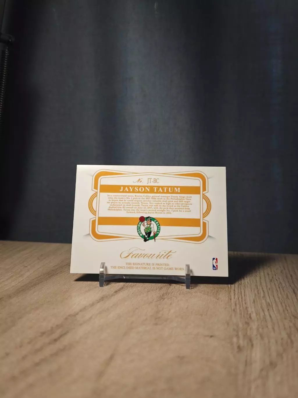 1/1 Favourite Logoman Jayson Tatum 1