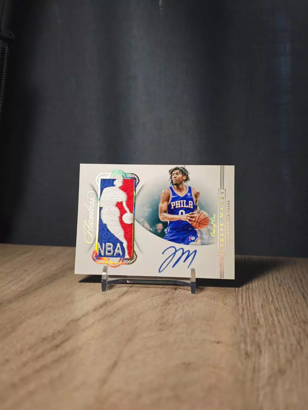1/1 Flawless Logoman Tyrese Maxey