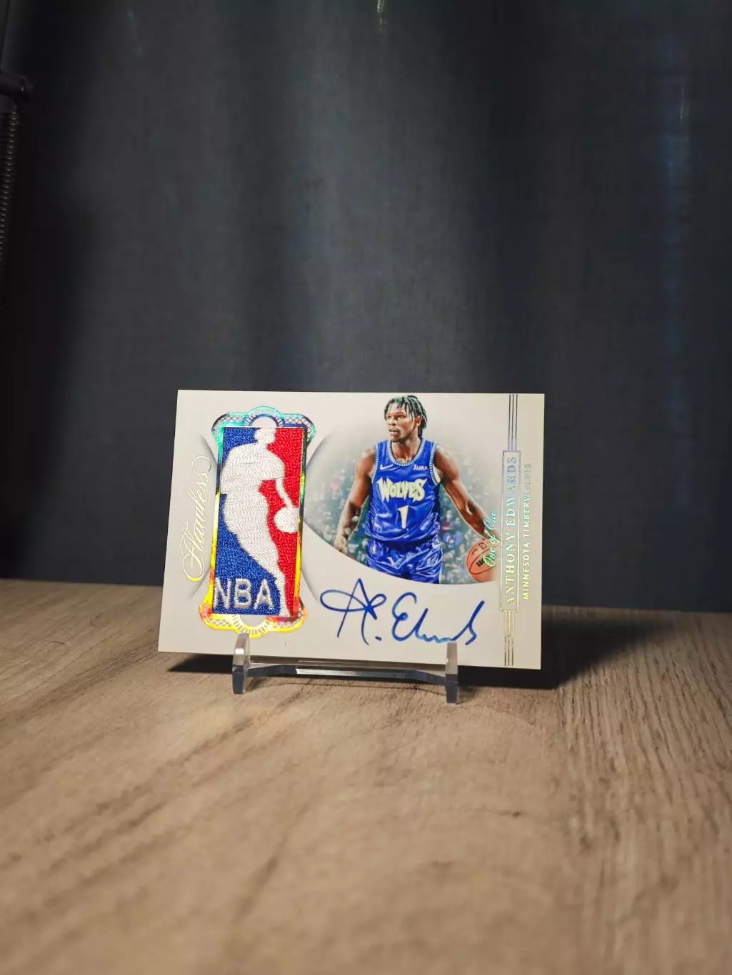 1/1 Flawless Logoman Anthony Edwards