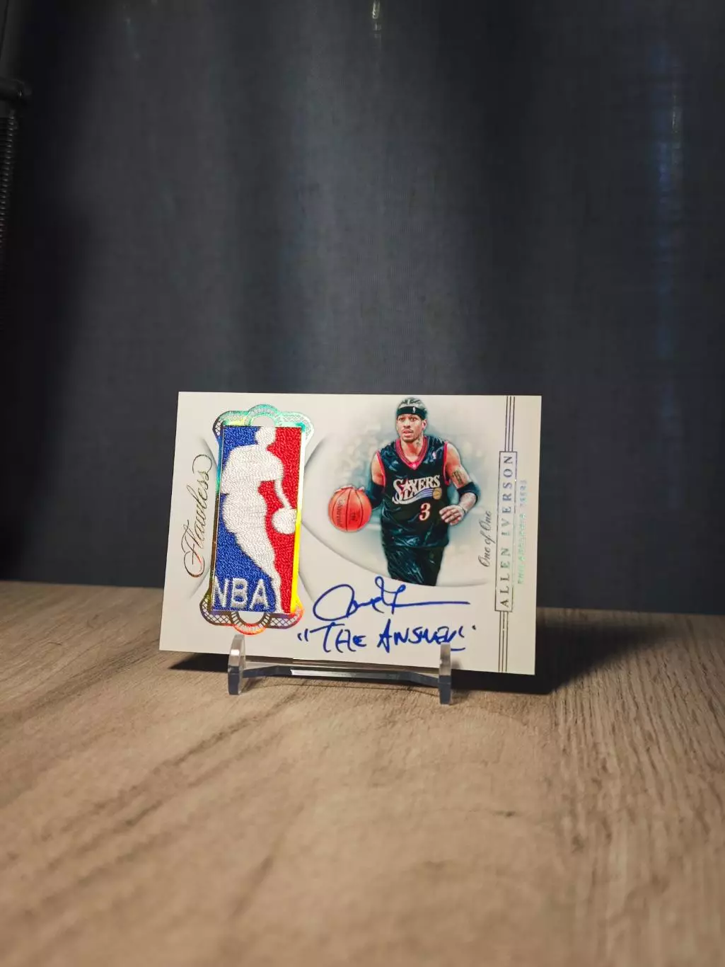 1/1 Flawless Logoman Allen Iverson 76