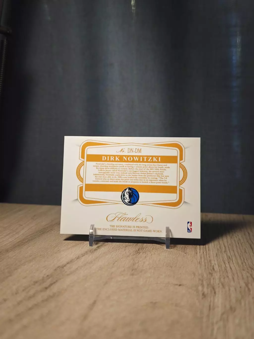 1/1 Flawless Logoman Dirk Nowitzki 1