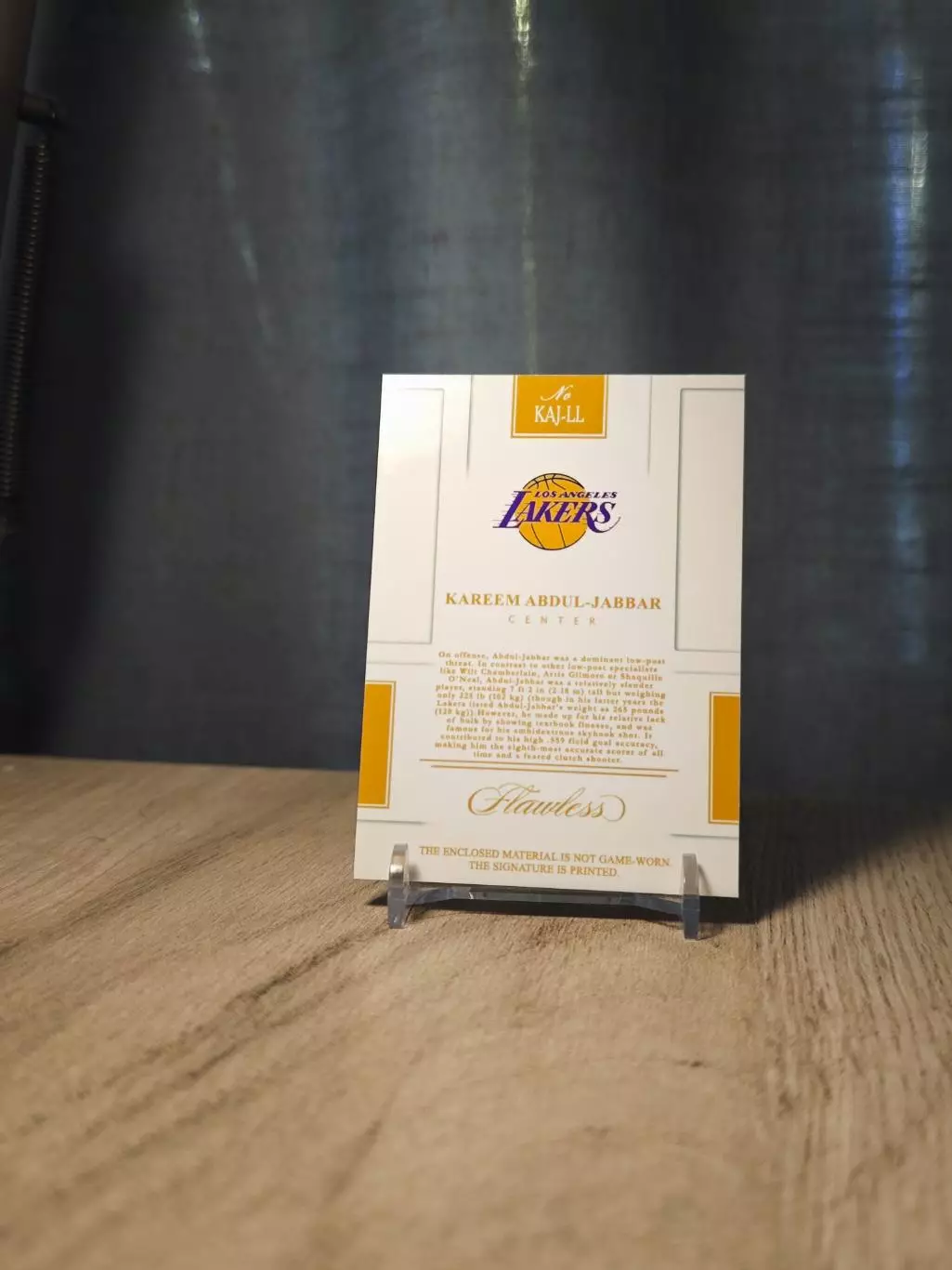 1/1 Flawless Kareem Abdul-Jabbar 1
